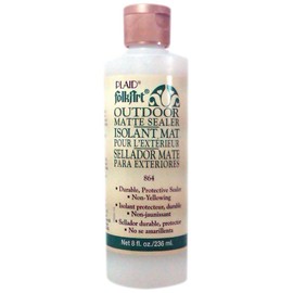FolkArt Acrylic Outdoor Sealer (8 Ounce), Matte Finish