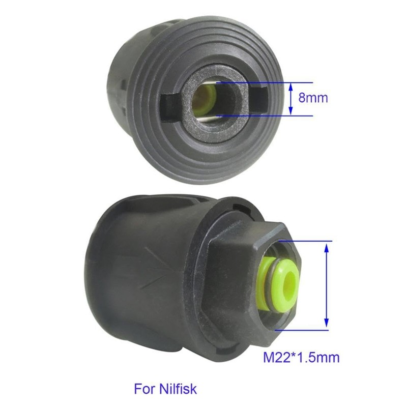 M22 Pressure Washer Adapter connect quickly Swivel Accessories Adaptors High-Pressure
