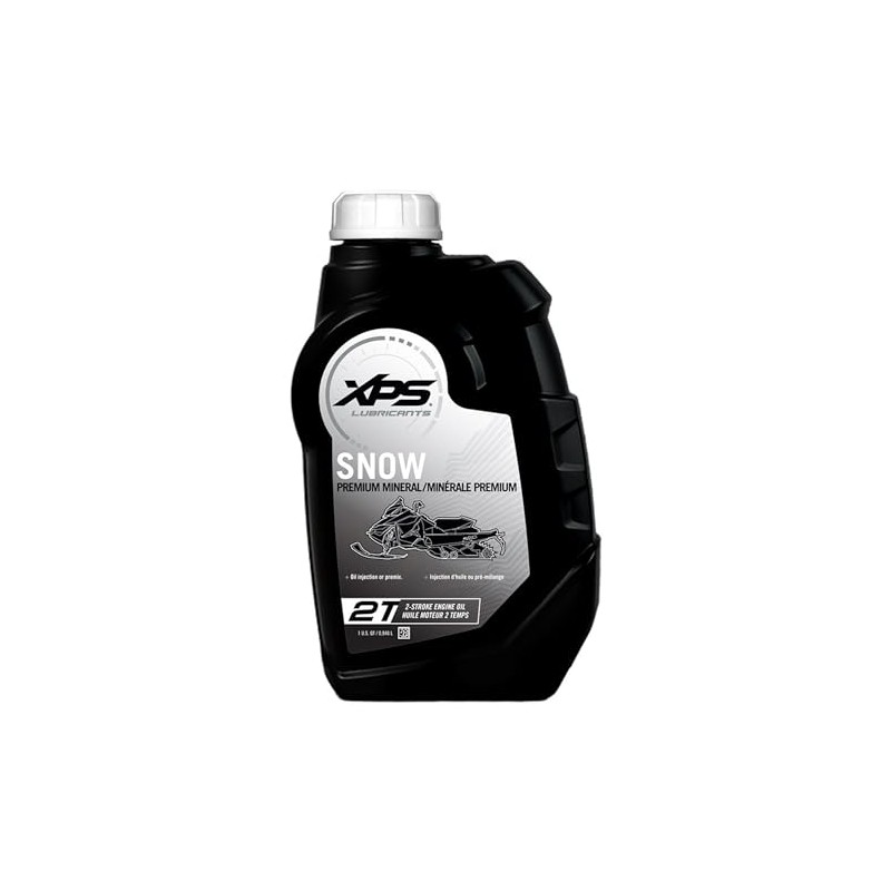 Ski-Doo OEM 2-Stroke XPS Mineral Oil 1 Quart, 9779119