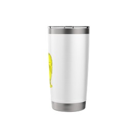 Yellow Diamond Cat Graphic Print Design Kitty Kitten Cats Stainless Steel Insulated Tumbler