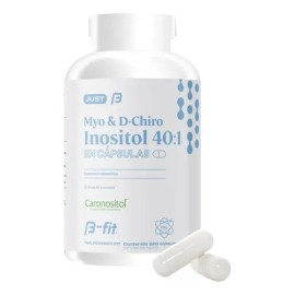 B-fit Just Myo Y D-chiro Inositol Caronositol 220caps 55porc Sabor Sin sabor                                                                          
