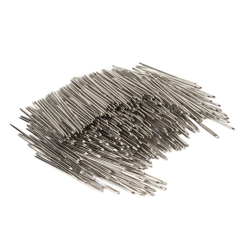 300pcs Hand Sewing Needle Professional Stainless Steel Big Eye Easy