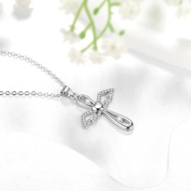 Angel Collar Colgante Plata De Ley 925 Mujer Mamá