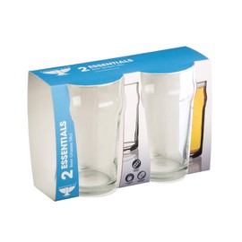 Ravenhead Essentials Sleeve Of 2 Nonik Glasses 56cl
