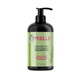 Mielle Organics Rosemary Mint Strengthening Shampoo with Biotin Cleanse 12 Ounce