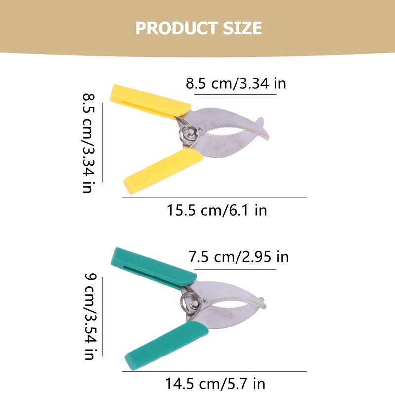 FJYXCHENXM 2 PCS Ring Barking Cutter Scissor Professional Grafting Tool