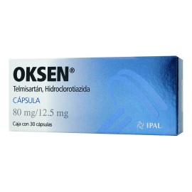 Oksen Cápsulas 80/12,5 Mg, 30 Cápsulas