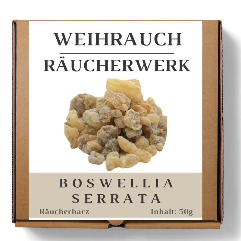 JEEBUTY Boswellia Serrata Incense 50g - 1st Choice, Finest Indian