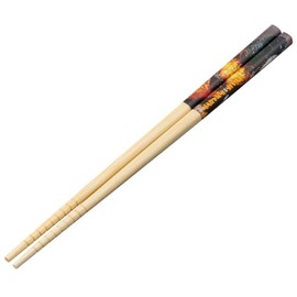 Skater ANT4-A Godzilla 1995 Bamboo Safety Chopsticks, 8.3 inches (21 cm)
