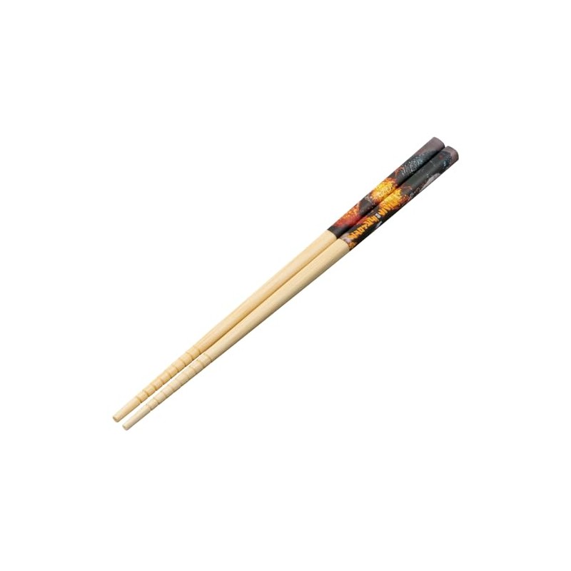 Skater ANT4-A Godzilla 1995 Bamboo Safety Chopsticks, 8.3 inches (21