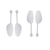 VASANA 2 Pairs of Adjustable Plastic Shoe Stretchers Automatic Support