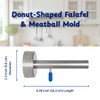 Falafel Maker Press Stainless Steel Syrian Type With Hole (Donut