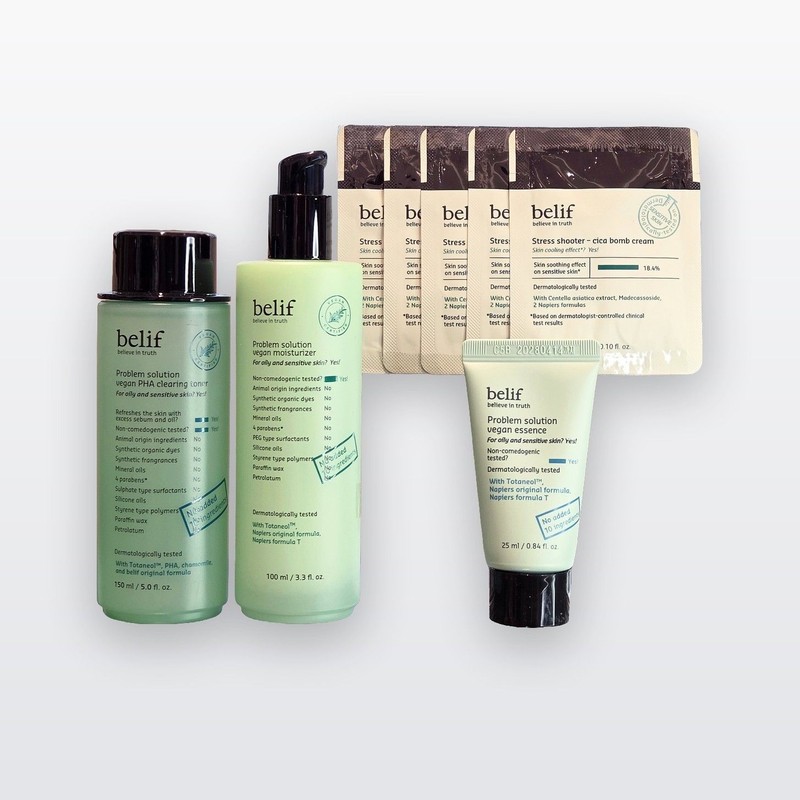Belif Soothing Skin Lotion Plablum Solution Vegan PHA Toner 150ml
