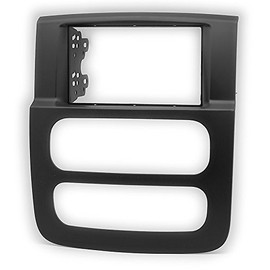 CARAV 11-660 Double DIN Car Radio Fascia In-Dash Car Audio Installation Kit for Head Units Dodge RAM 2002-2005