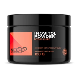 Inositol Powder 120 g - Myo-Inositol + D-chiro-inositol - 2000 mg per Serving - 60 Servings per Pack - Vegan and without Additives - by MZ