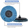 Mesee 15 Pieces Flap Grinding Disc Kit, 50mm/2 Inch Quick