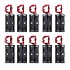AEDIKO 10pcs 2X AA Battery Holder 2x1.5V AA Battery Holder