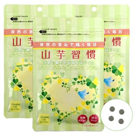 ケフラン 山芋習慣 サプリ (1カ月分／124粒) (葉酸/ヘム鉄/ジオスゲニン/ジオスゲニンサプリ/ビタミンD/乳酸菌/葉酸サプリ/ケフィア/粒タイプ/無味無臭/国産山芋使用) (3)