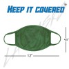 Keep It Covered 5 PCS Dual Layer Washable Face Masks