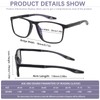 CLASAGA Progressive Multifocal Reading Glasses for Men Photochromic Gray Sunglasses