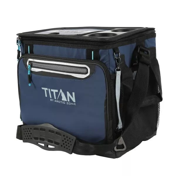 Titan 40-can Collapsible Cooler - Leak Proof, keeps ice up