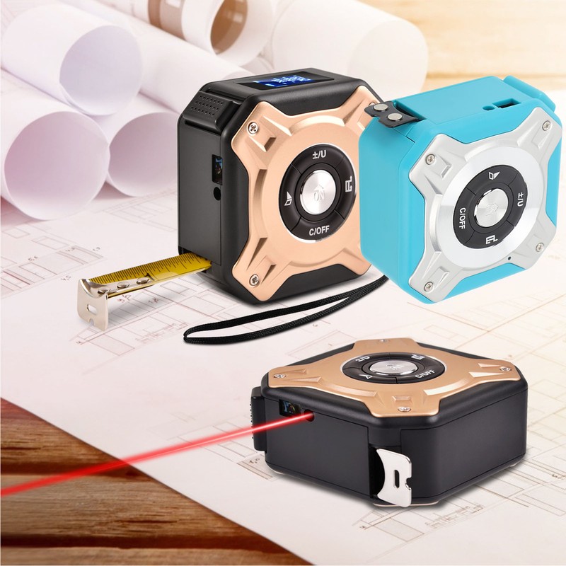 3 in 1 Laser Distance Tape 40 Meter Infrared 5