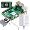 iRasptek Basic Starter Kit for Raspberry Pi 5 4GB RAM