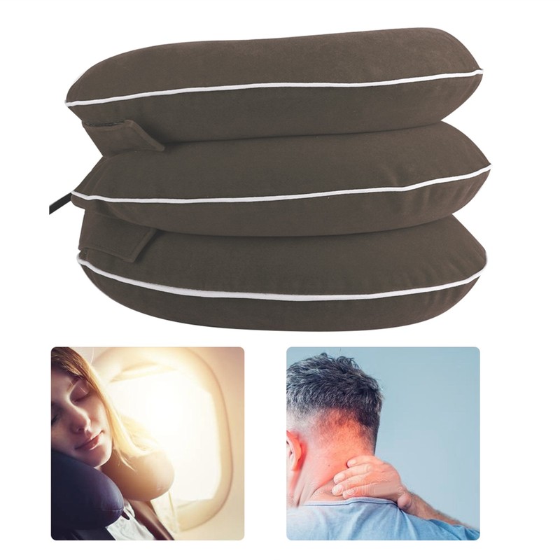 Inflatable Cervical Collar Adult Home Neck Stretching Devices Traction Support