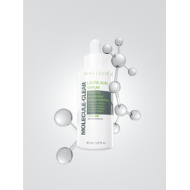 NINELESS-Molecule-Clear 5% Lactic Acid Serum 30ml | Suero Exfoliante Facial Diario | Renueva Textura, Ilumina la Piel y Reduce Imperfecciones | Fórmula Coreana Avanzada