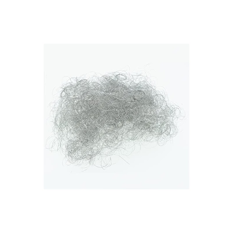 HRB Angel Hair Silver 17 g Tree Decoration Curly Tinsel