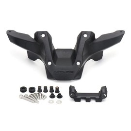 Fits for Yamaha MT 09 MT-09 mt09 MT09 2024 Windscreen Bracket 3 Color Transparent/Smoky/Black Motorcycle Windshield Wind Deflectors Bracket Kit (Black)
