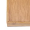 Mini Square Wooden Kongfu Tea Water Storage Serving Tray