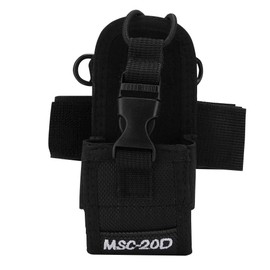 MSC-20D Walkie Talkie Two-Way Radio Nylon Lightweight Arm Bag with Wristband, Two-Way Radio Nylon Arm Bag