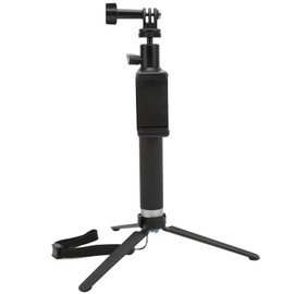 TELESIN Selfie Stick Aluminum Alloy Extendable Selfie Stick Tripod for Mobile Phone Motion Camera