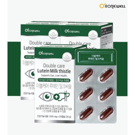 Milk Thistle Benefits Lutein Nutrition Liver Health Eye Health Roniwell 3 Months / 밀크씨슬 효능 루테인 영양제 간건강눈건강 로니웰 3개월