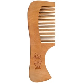 'Father Christmas ' Wooden Comb (HA00053495)