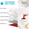 STICKGOO 10-Sheet Herringbone Tile Peel and Stick Backsplash, Dolomite White