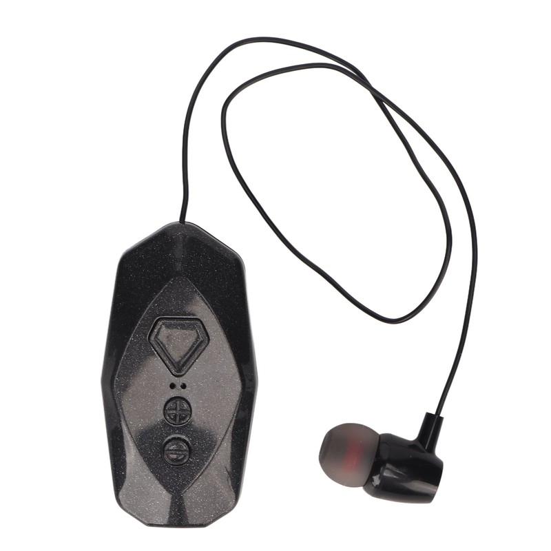 Clip On Wireless Earpiece Single Ear Long Battery Life Power