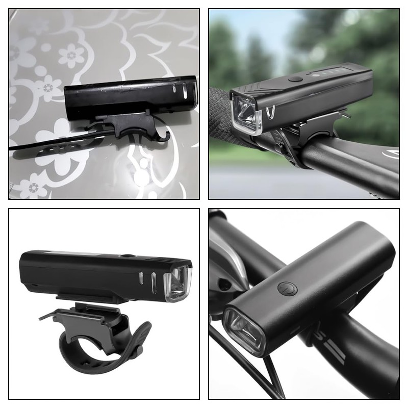 KDSSYFT Bicycle Light Bands, 2 Pack Bicycle Light Holder, Rubber