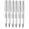 Uni Ball White Signo Pen Broad Metallic Gel Ink Rollerball