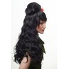 Party/Fancy Dress/Halloween WIG Spanish rose senorita senora beehive BLACK &