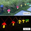 Solar Mushroom String Light Outdoor Garden Decoration Lights LED Mushroom