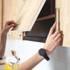 PATIKIL 1/4" Wx1/4 Tx16.4Ft Silicone Foam Seal Strip, High Density