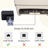 DKARDU 4Pcs Ethernet Adapter 90 Degree RJ45 Male to Female