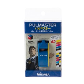 MIKASA PUL-BLY International Volleyball Federation (FIVB) Whistle, Pal Master, Blue Yellow