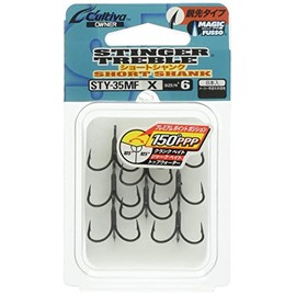 OWNER(オーナー) トリプルフック STY-35MF スティンガートリプル ショートシャンク 6号 0.43g 8本 11795