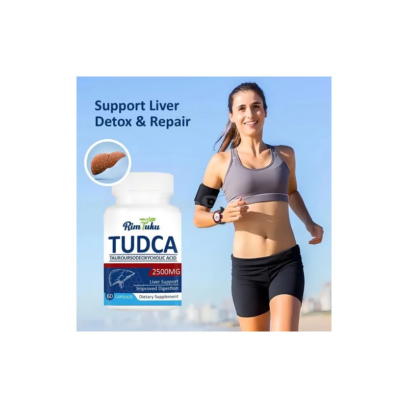 Rimtuku 2500 Mg Tudca Suplemento Detox De Sales Biliares