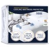 Nestl Queen Size Mattress Protector, Cooling Waterproof Mattress Protector Queen,