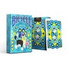 Bicycle Dog Cute Kawaii Anime Pet Playing Cards, Blue, 1