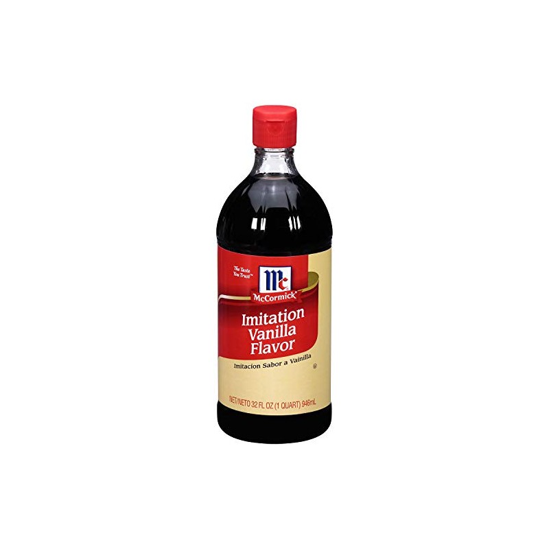 3 X McCormick Imitation Vanilla Flavor, 32 Ounce